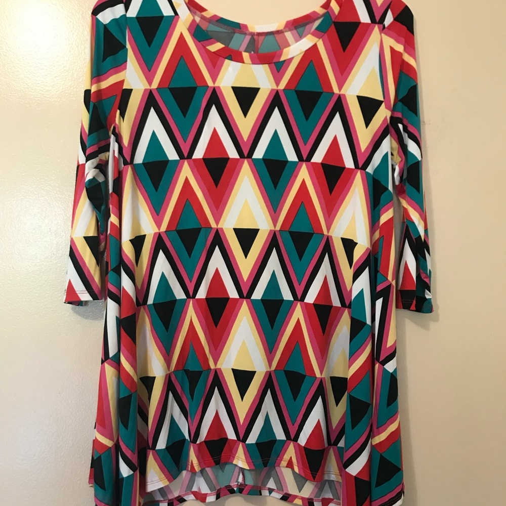 Shark bite design tunic